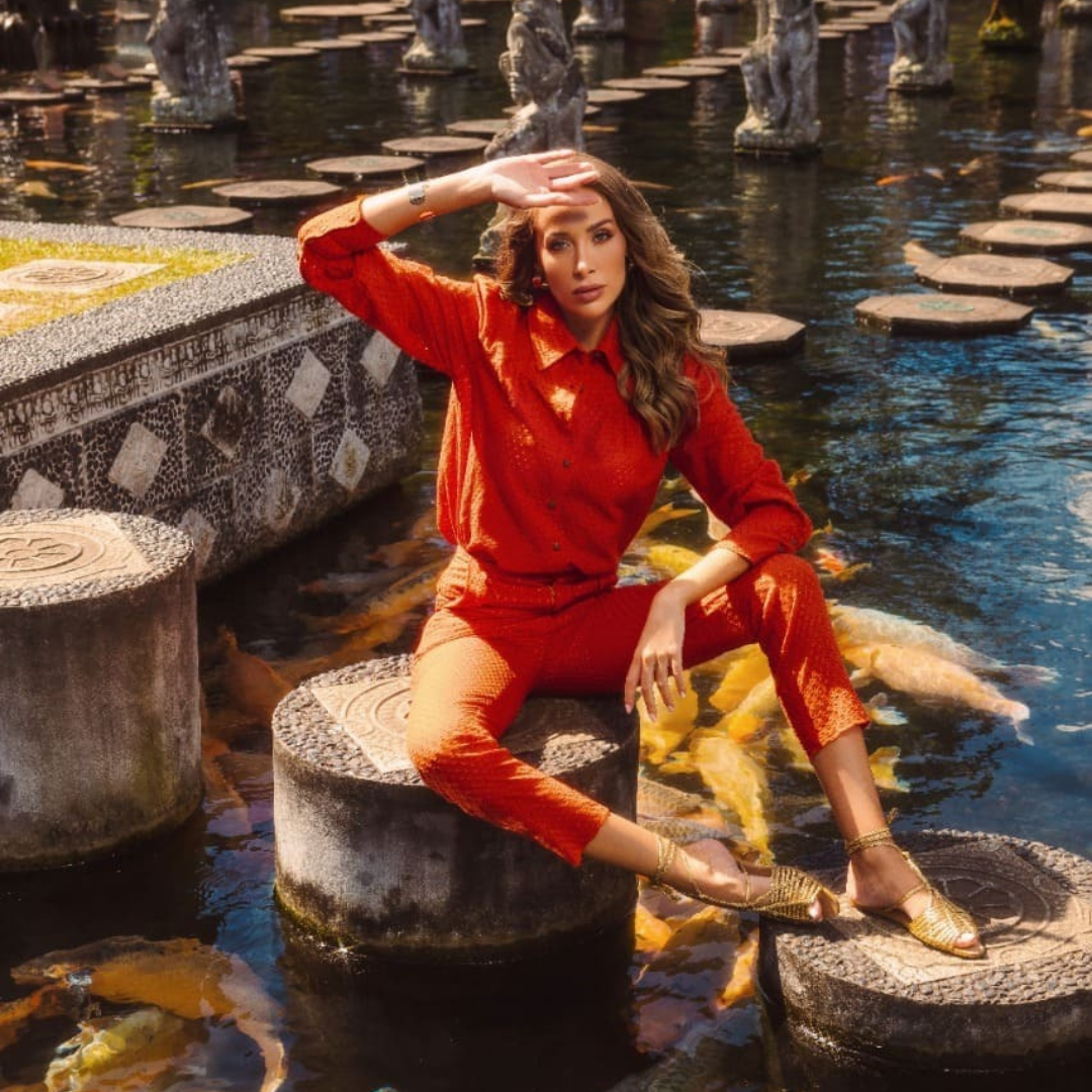 Calça Laise Terracota