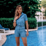 Macacão Jeans Aria