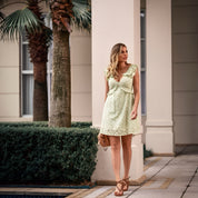 Vestido Flor de Lótus Verde