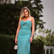 Vestido Shefali Verde