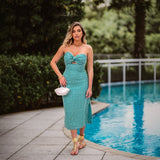 Vestido Shefali Verde