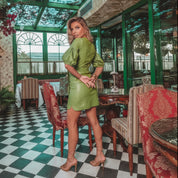 Blazer Sino em Couro