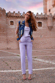 JAQUETA JEANS PAISLEY