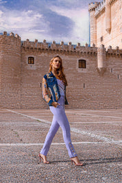 JAQUETA JEANS PAISLEY
