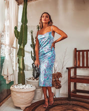 SLIPDRESS MÉXICO AZUL