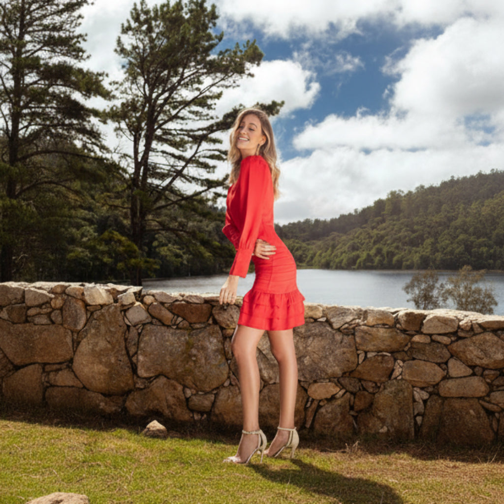 Vestido Isabelle Vermelho